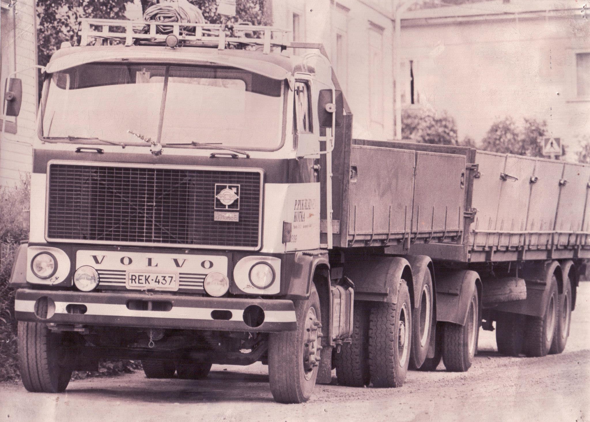 Yrityksen kolmas auto vuonna 1975. Volvo G89 - Vaijerilaite.