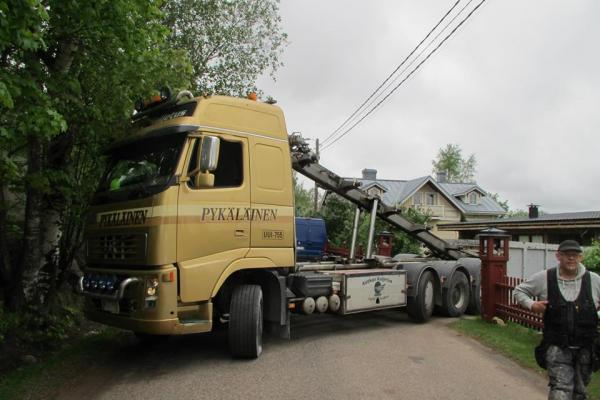 Jätelavan vienti